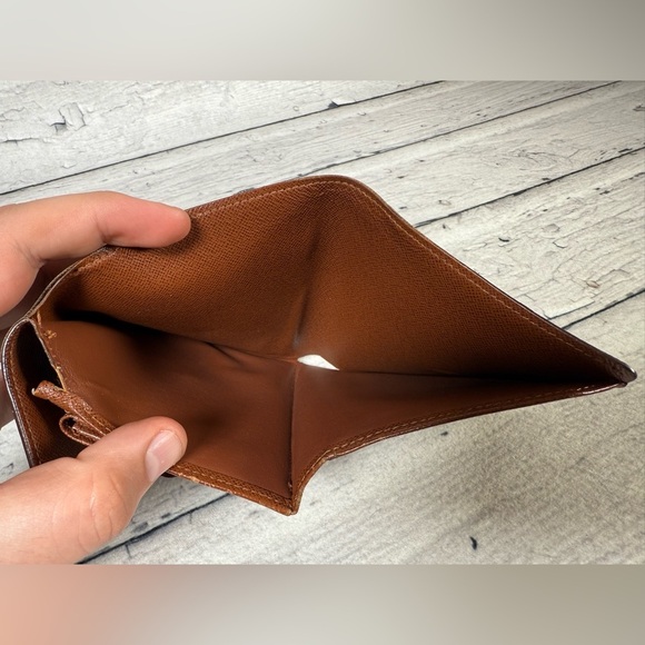 Louis Vuitton Porte Tresor Etui Papier Trifold Wallet Monogram Canvas Leather - Picture 14 of 16